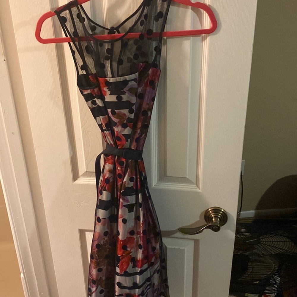Polka dotted dress